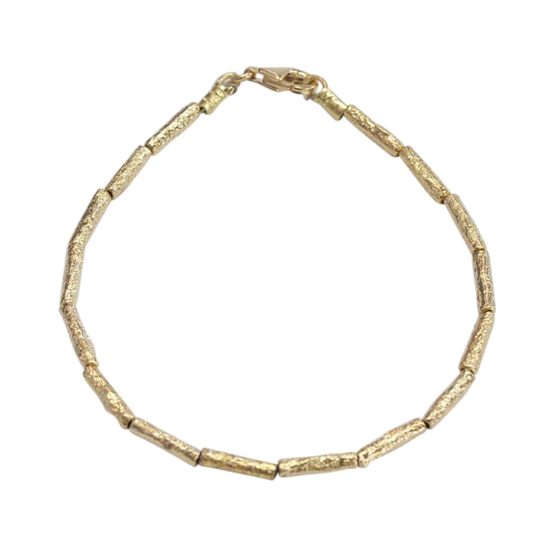 Gold Ball Beaded Stretch Bracelet – Adorned by Ruth
